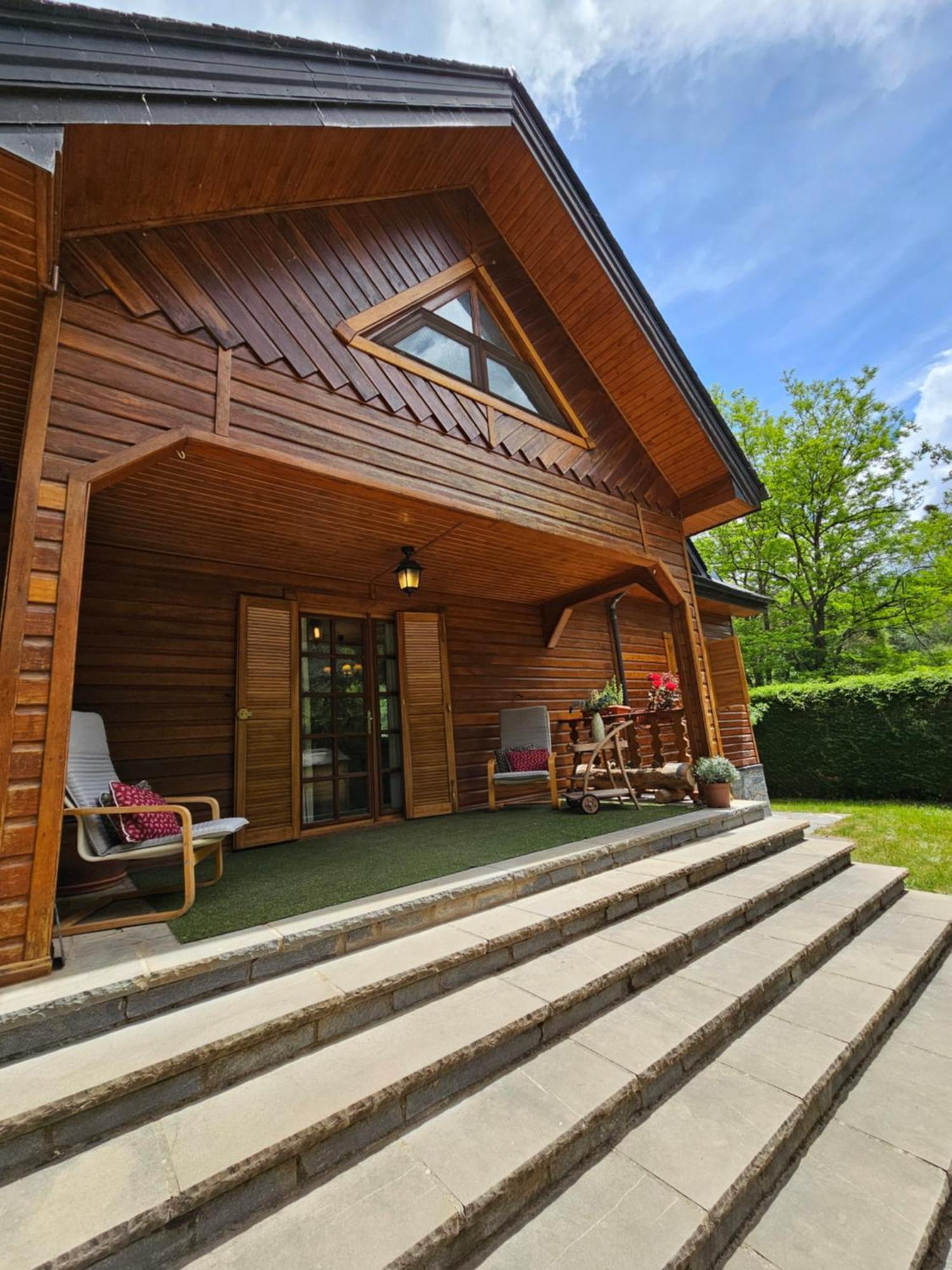 Casa Rural Pico Aspe ビリャヌア エクステリア 写真